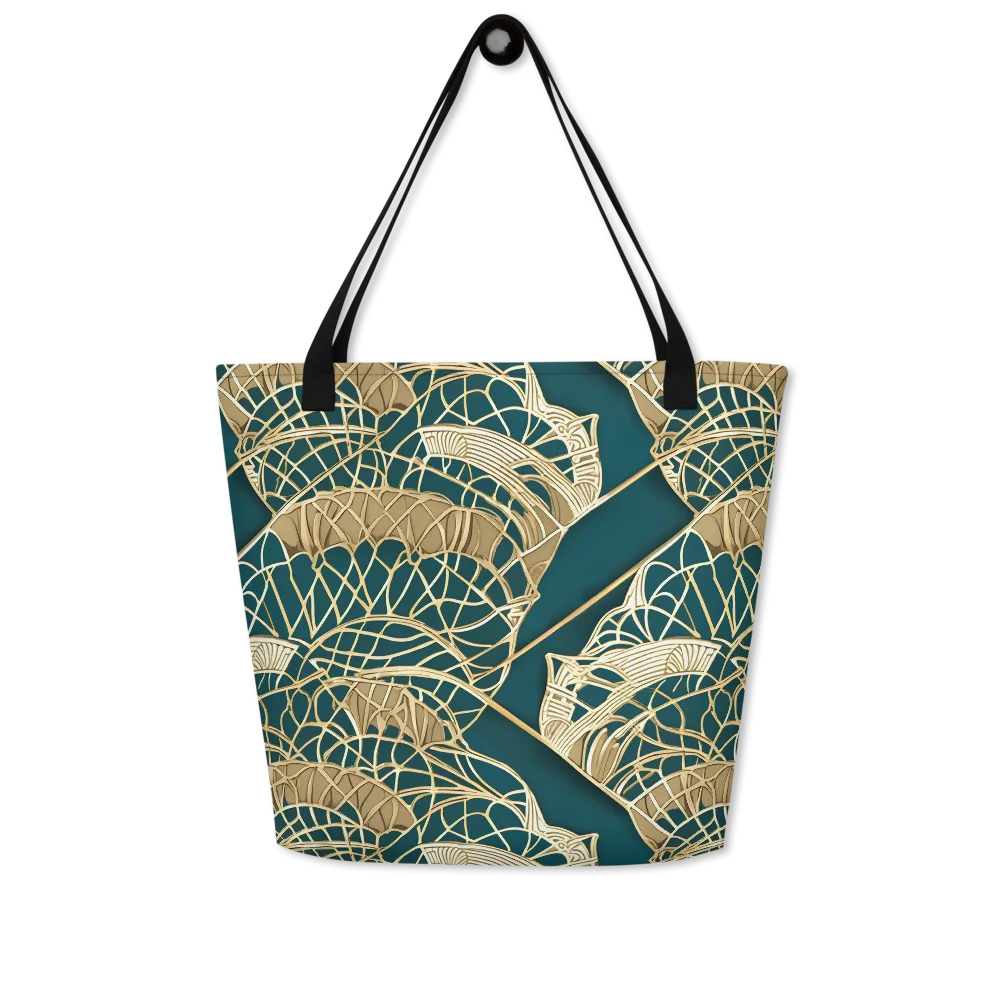 Venetian Canopy on Large Tote Bag W/ Pocket — Front