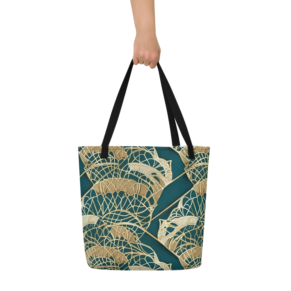 Venetian Canopy on Large Tote Bag W/ Pocket — Front