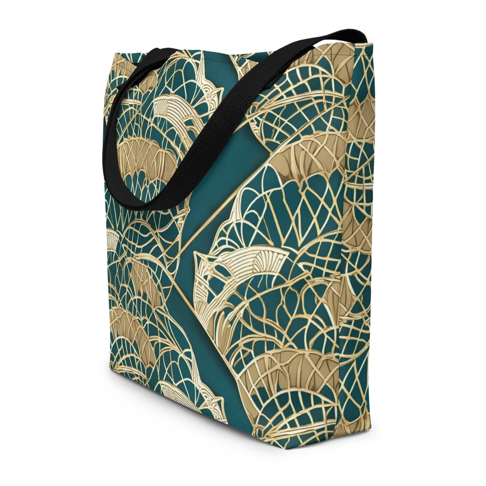 Venetian Canopy on Large Tote Bag W/ Pocket — Front