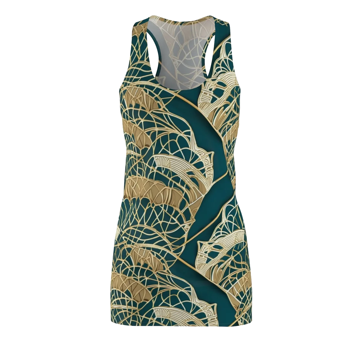 Venetian Canopy on Racerback Dress — Front