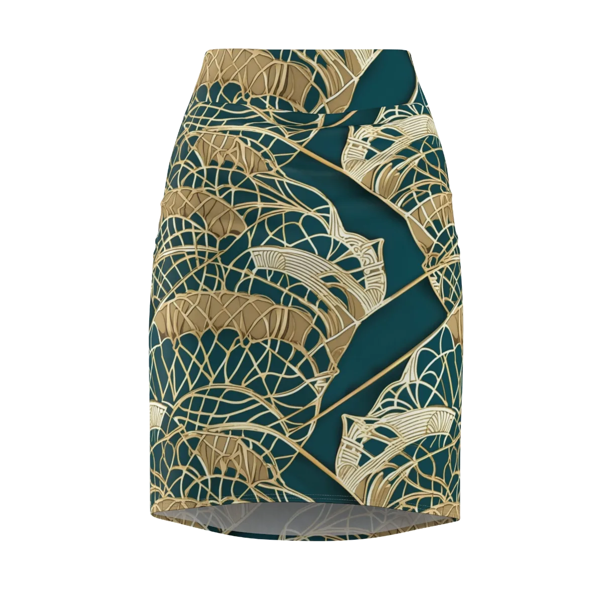 Venetian Canopy on Pencil Skirt — Front
