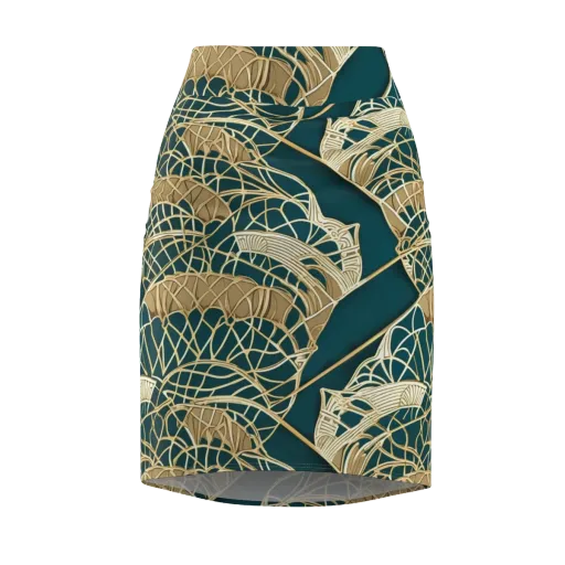 Venetian Canopy on a Pencil Skirt