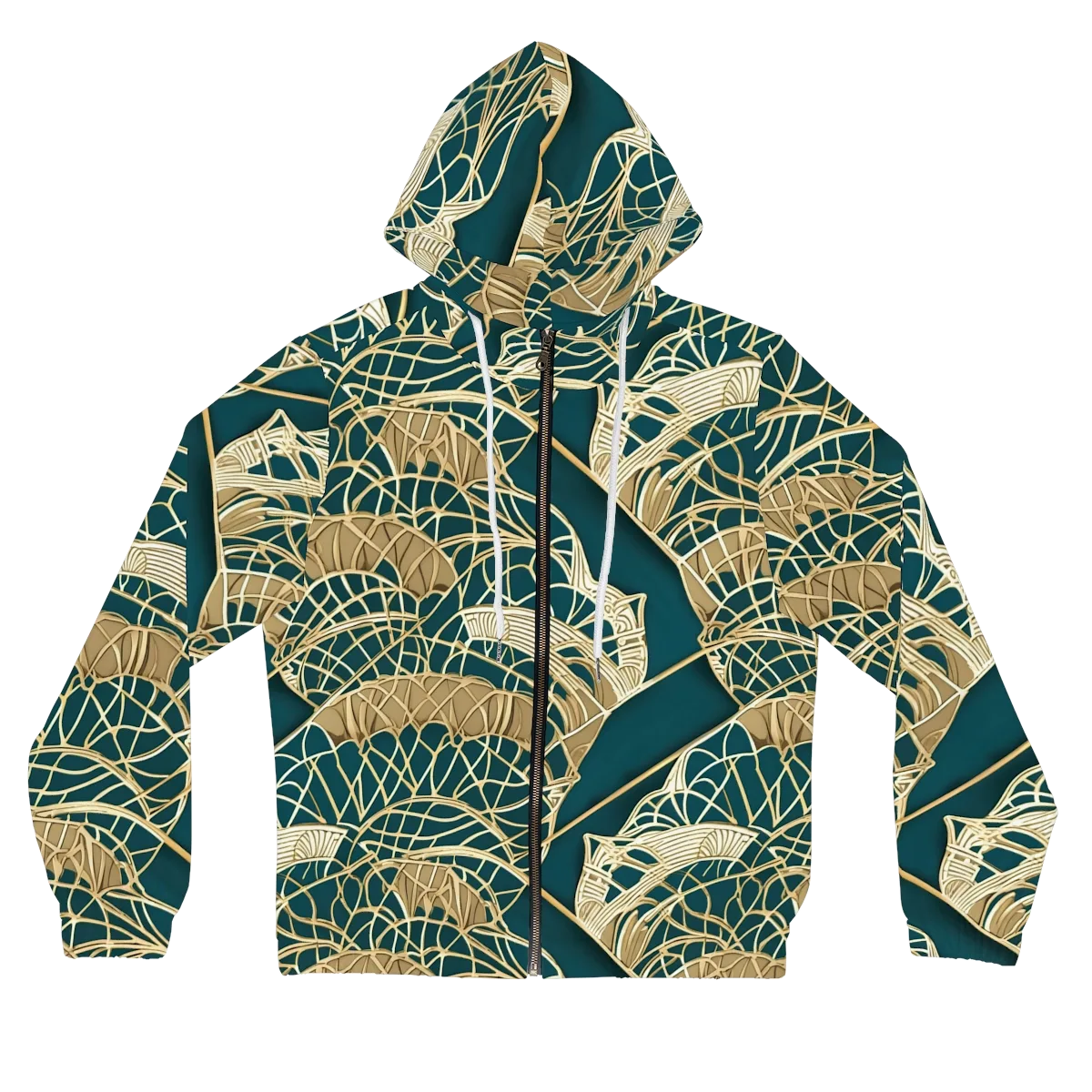 Venetian Canopy on Women's Full-Zip Hoodie — Front