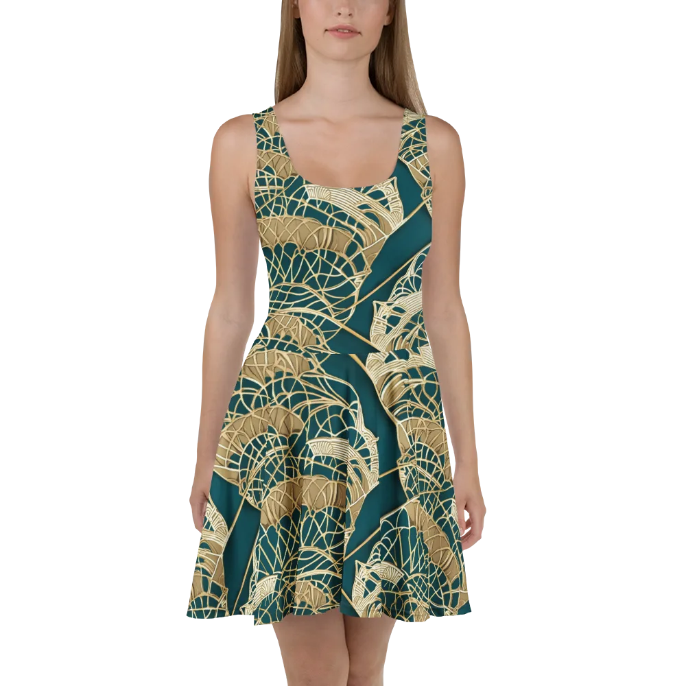 Venetian Canopy on Skater Dress — Front