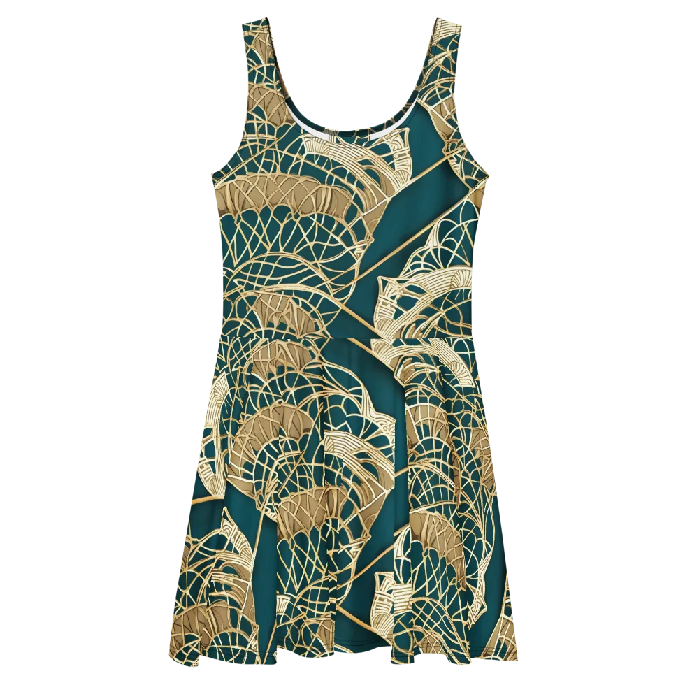 Venetian Canopy on Skater Dress — Front