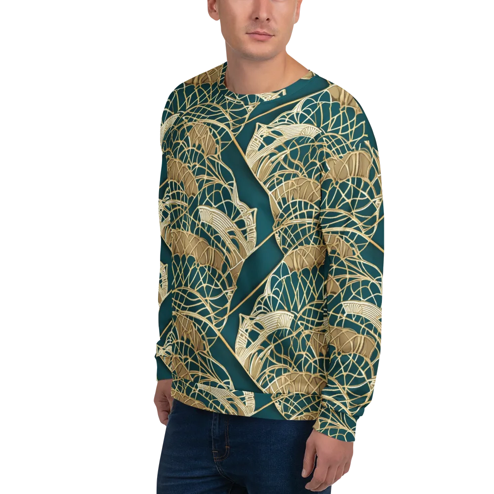 Venetian Canopy on Sweatshirt — Left Front