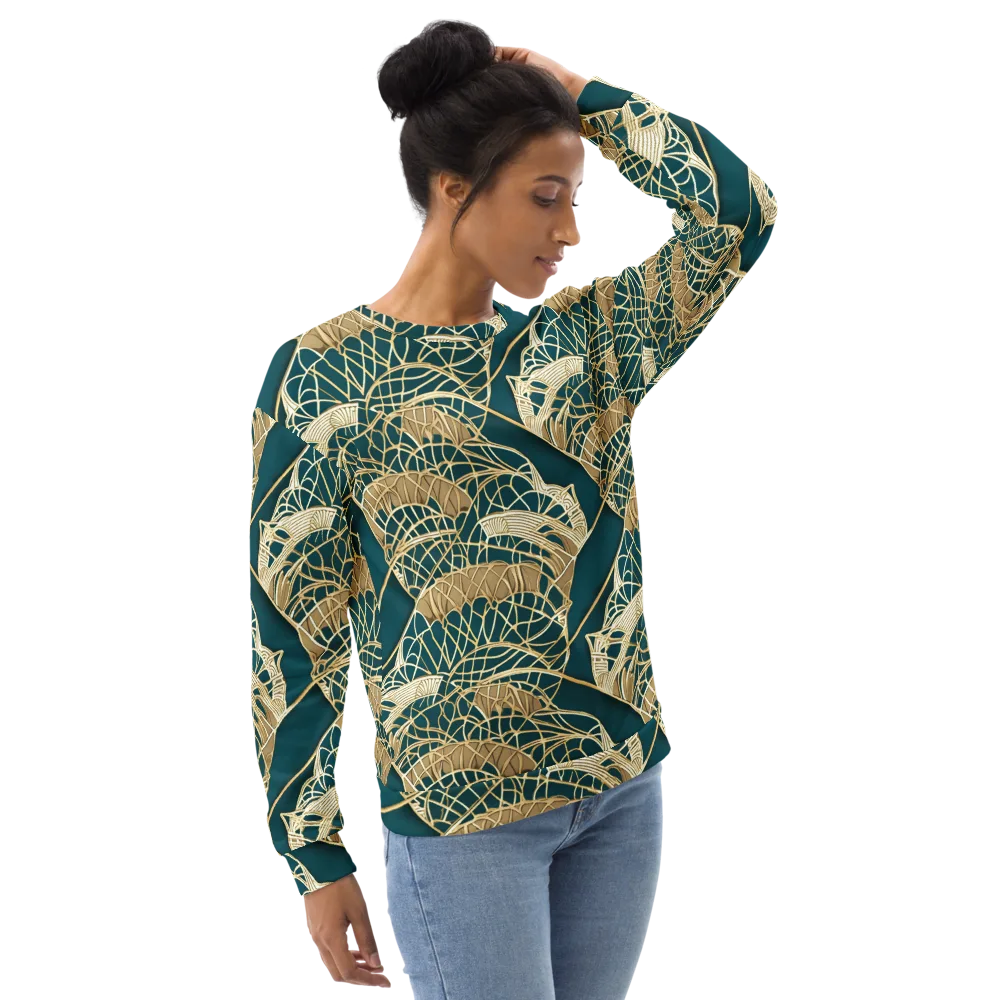 Venetian Canopy on Sweatshirt — Right Front