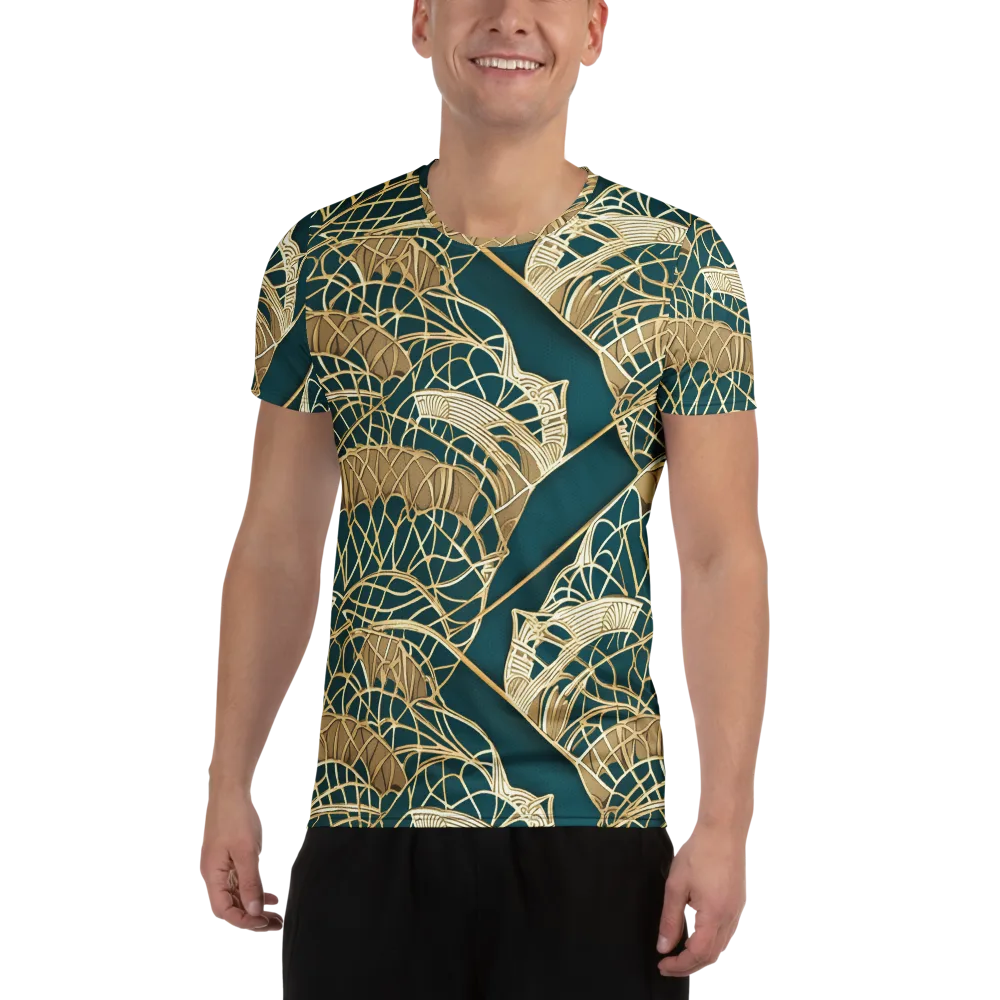 Venetian Canopy on Men's Athletic T-Shirt — Front