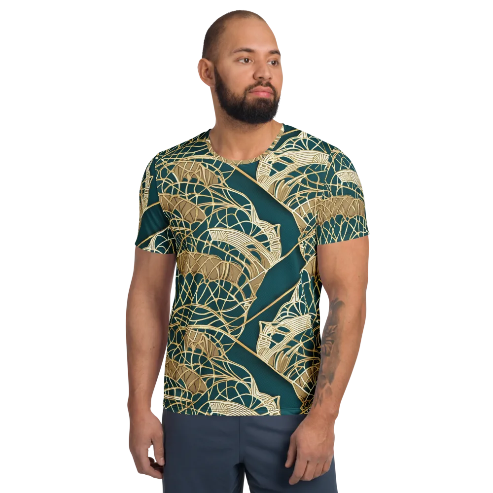 Venetian Canopy on Men's Athletic T-Shirt — Front