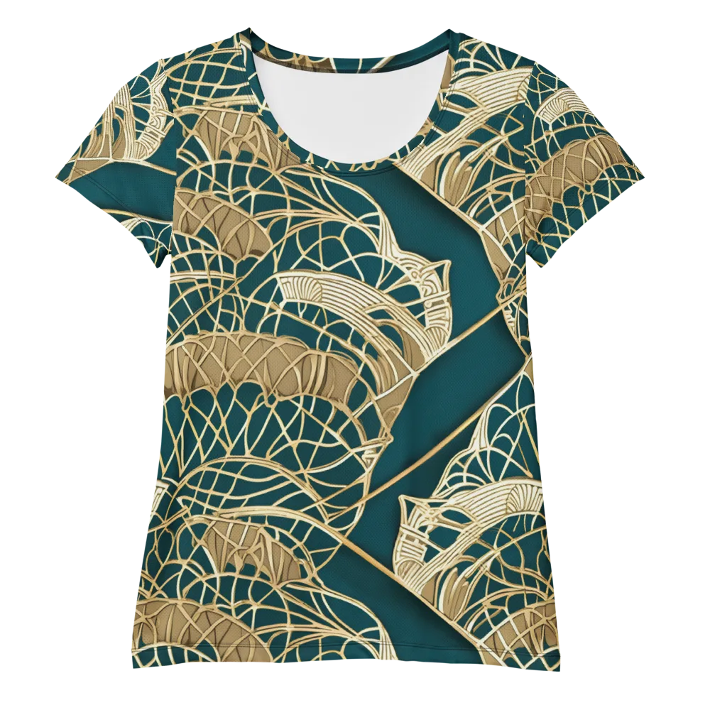 Venetian Canopy on Women's Athletic T-Shirt — Front