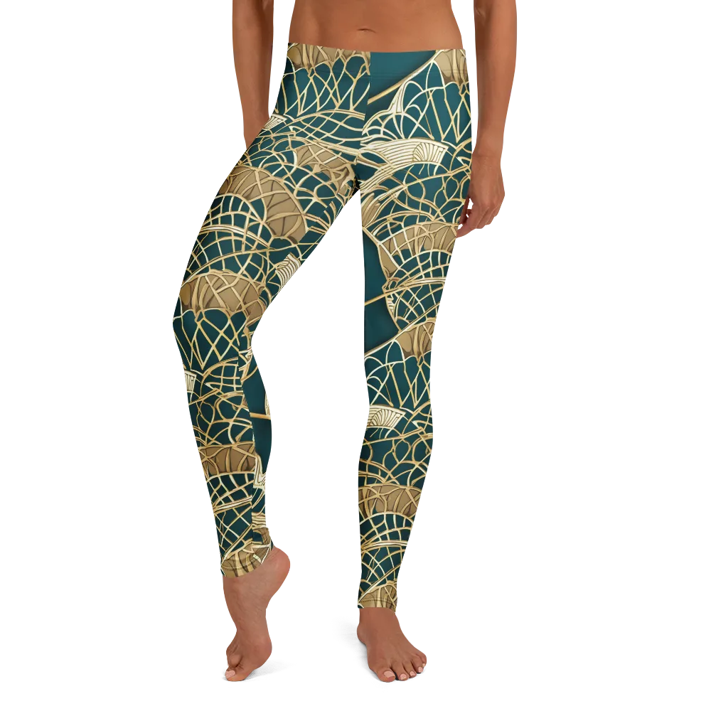 Venetian Canopy on Leggings — Front
