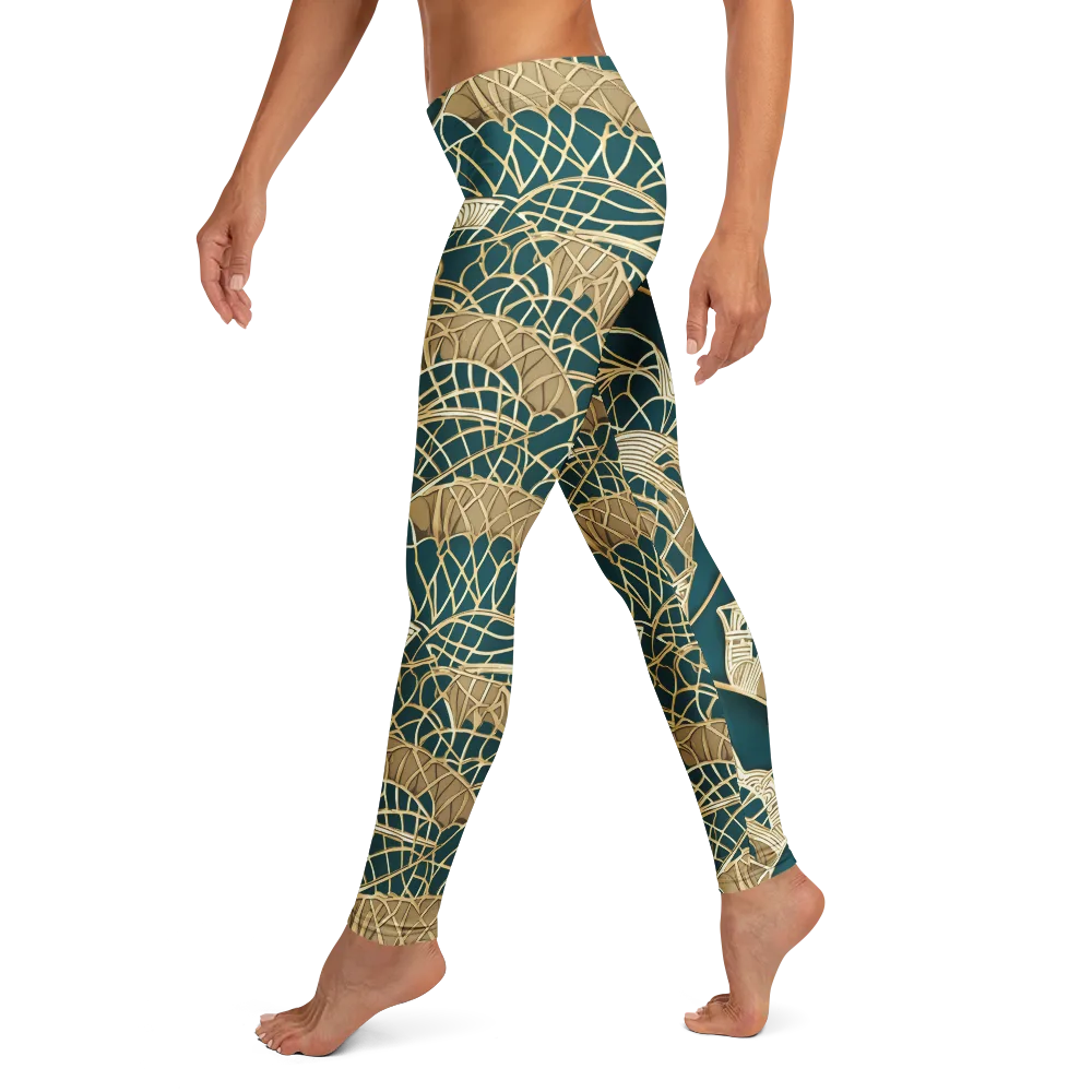 Venetian Canopy on Leggings — Left