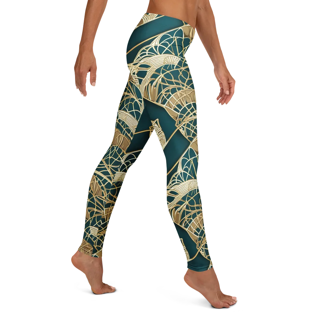 Venetian Canopy on Leggings — Right