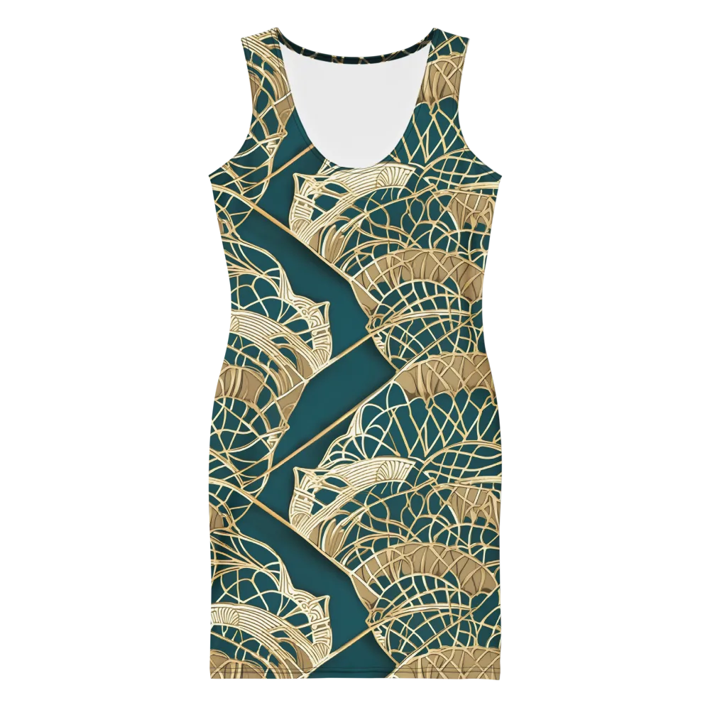 Venetian Canopy on Bodycon Dress — Front