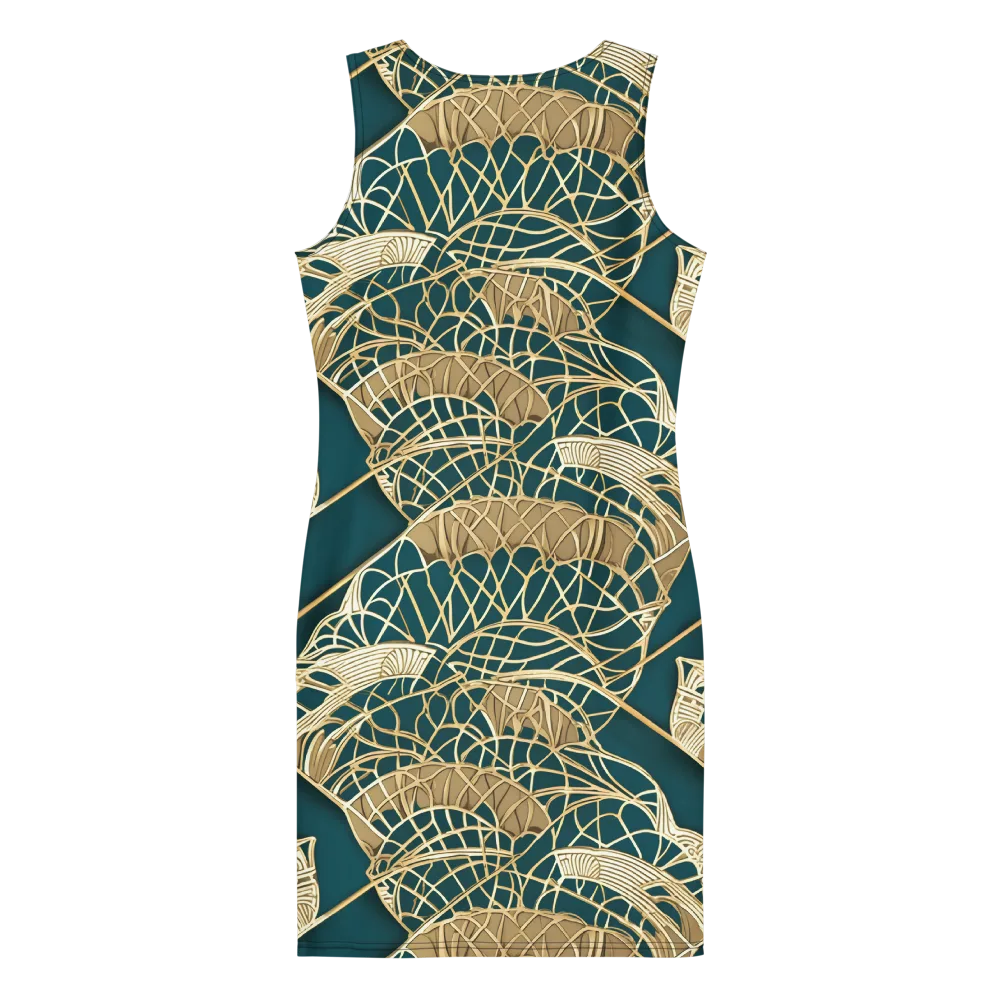 Venetian Canopy on Bodycon Dress — Back