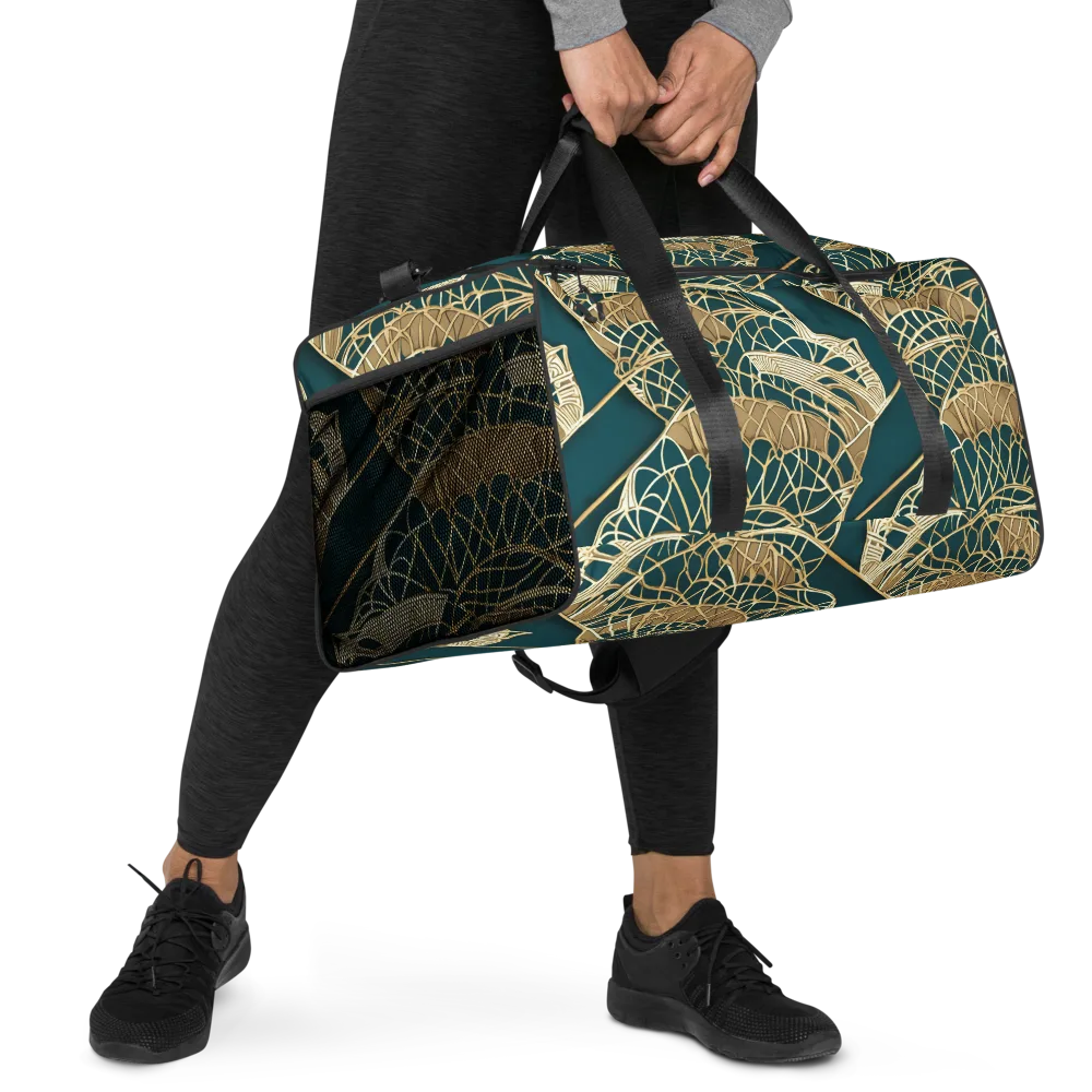 Venetian Canopy on Duffle Bag — Right Front