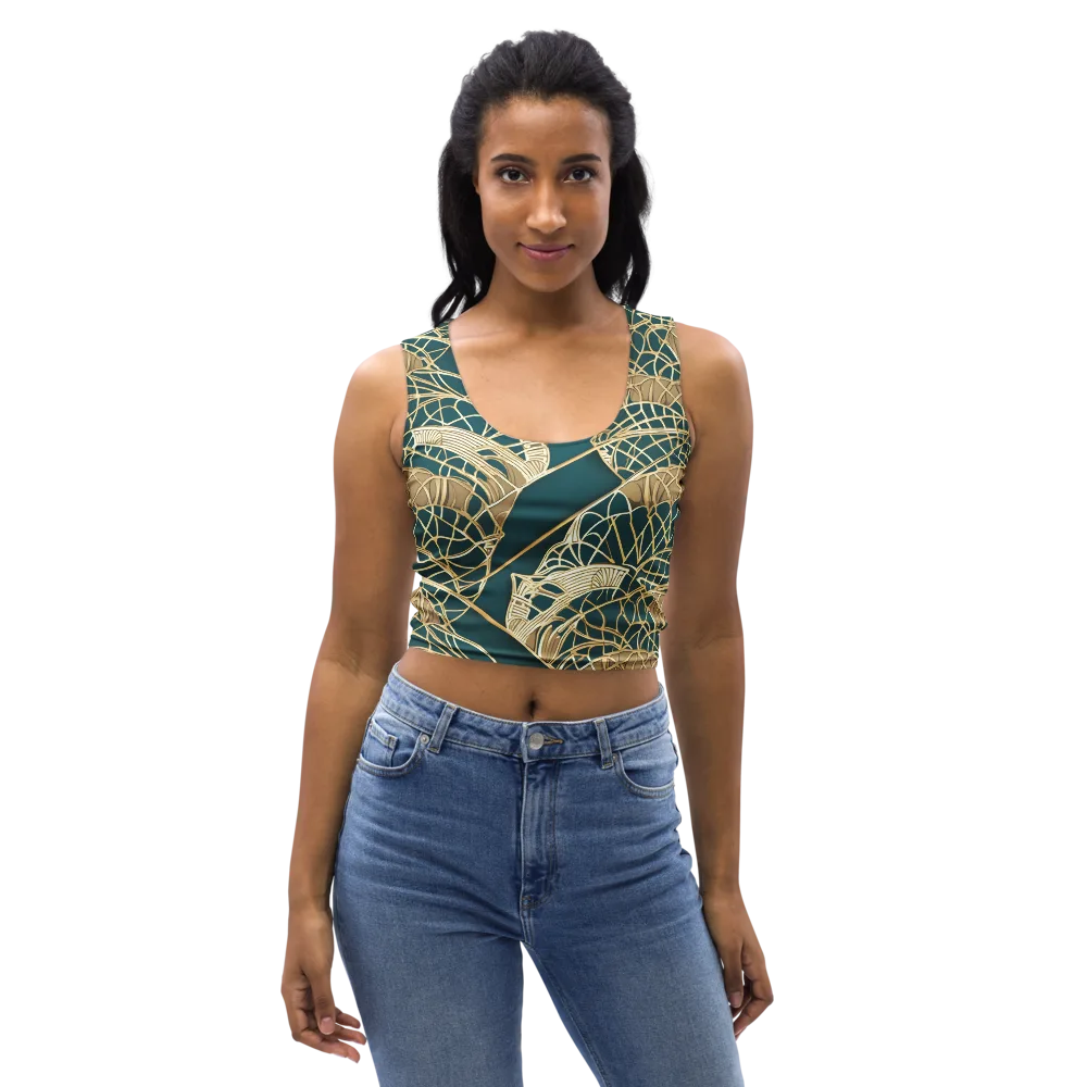 Venetian Canopy on Crop Top — Front