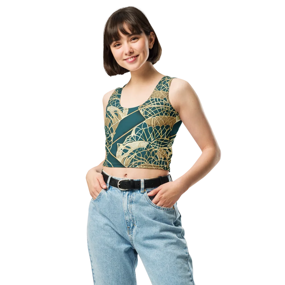 Venetian Canopy on Crop Top — Front