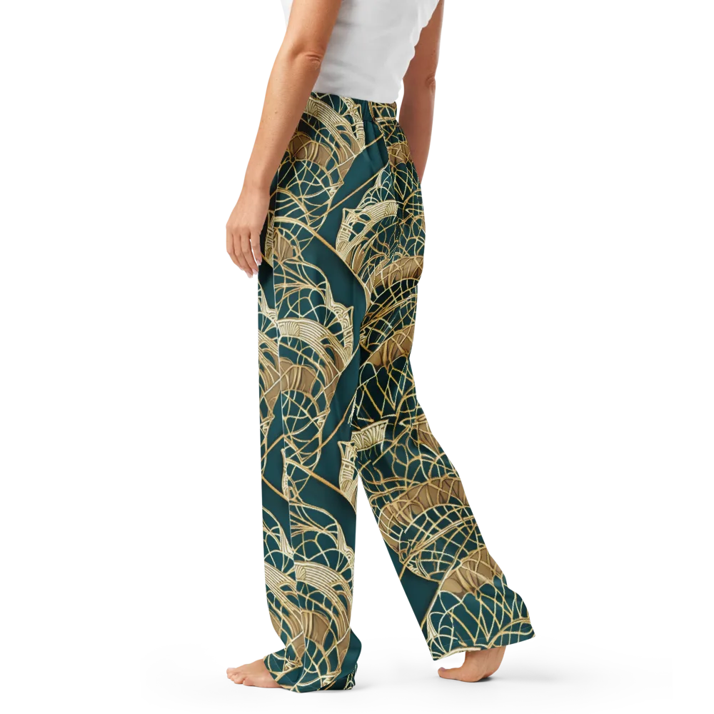 Venetian Canopy on Women's Pajama Pants — Left