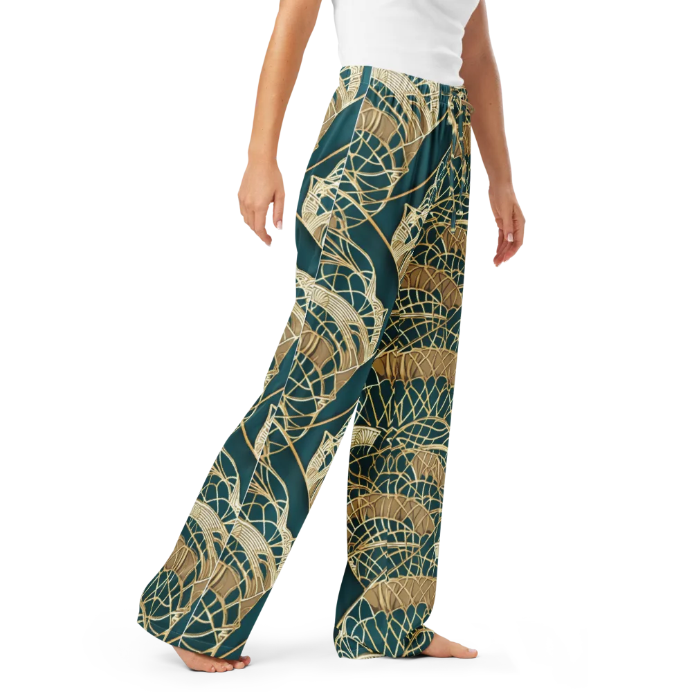 Venetian Canopy on Women's Pajama Pants — Right Front