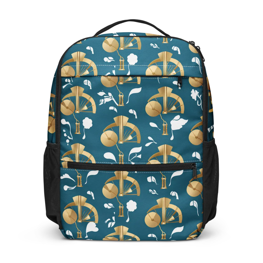 Gilded Soundscape on Utility Backpack — Front