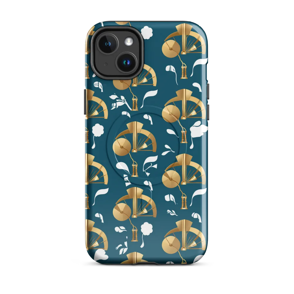 Gilded Soundscape on MagSafe Tough Case for iPhone® — Front