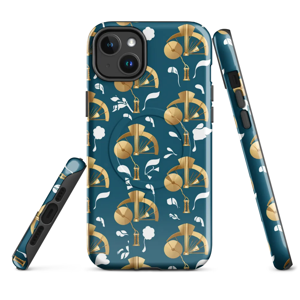 Gilded Soundscape on MagSafe Tough Case for iPhone® — Front