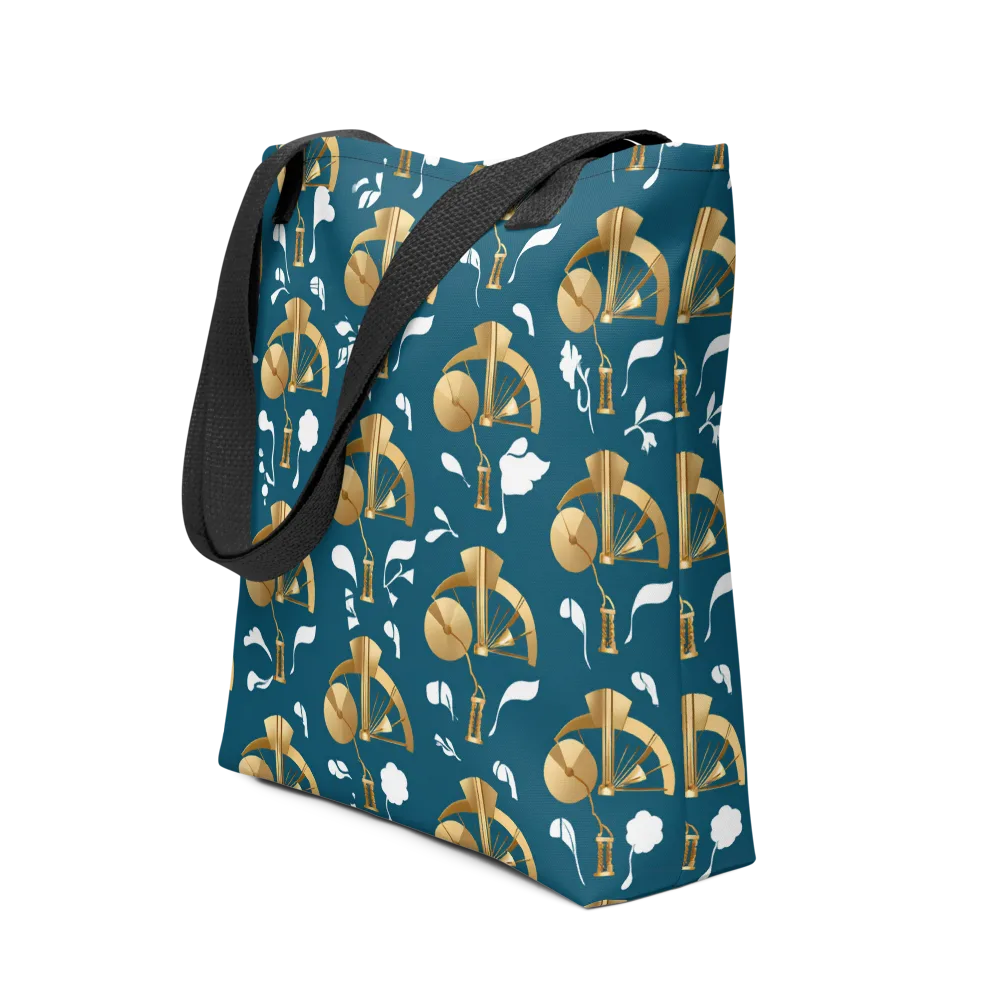 Gilded Soundscape on Tote Bag — Front