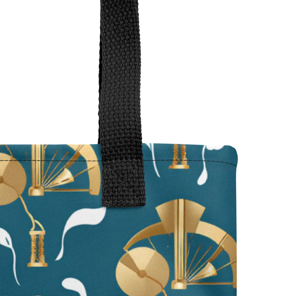 Gilded Soundscape on Tote Bag — Product details