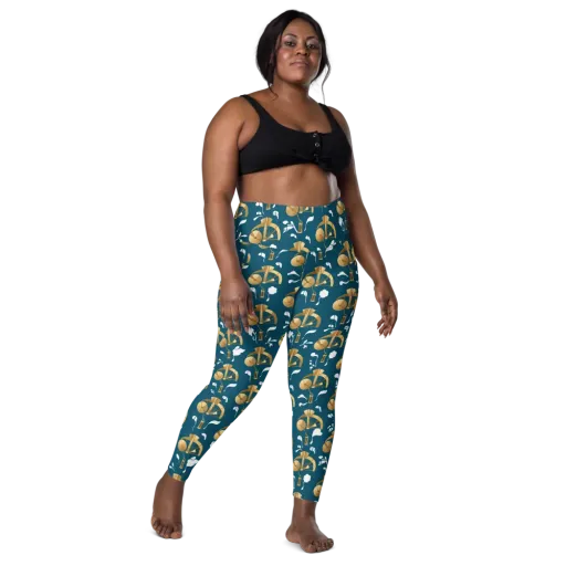 Gilded Soundscape on a Leggings with Pockets