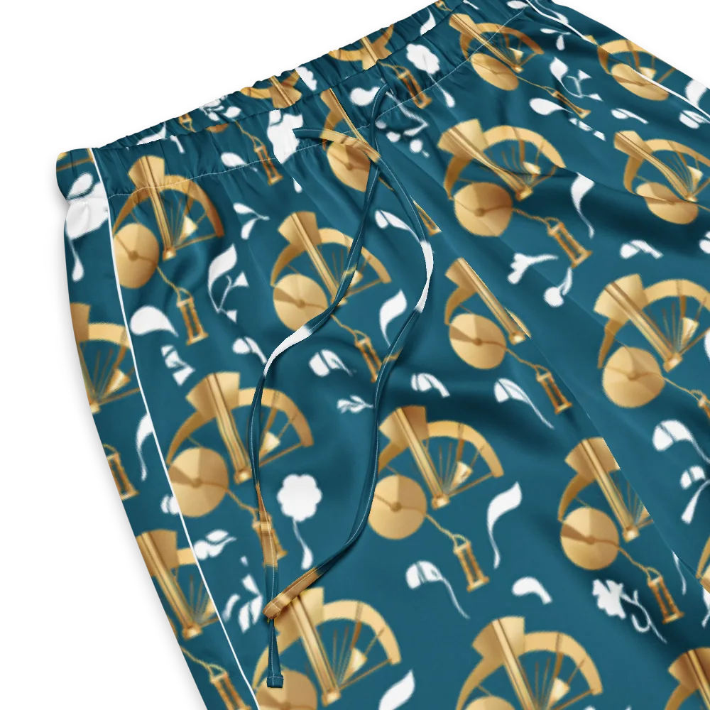 Gilded Soundscape on Women's Pajama Pants — Product details