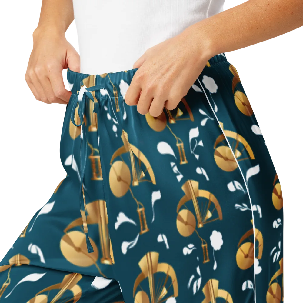Gilded Soundscape on Women's Pajama Pants — Product details