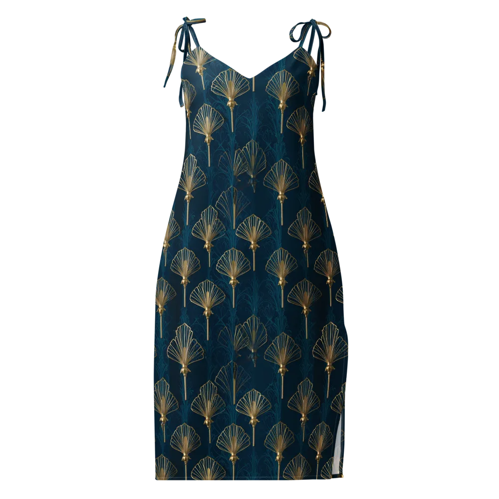 Midnight Folly on Slip Dress — Front