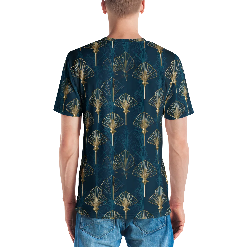 Midnight Folly on Men's Crew Neck T-Shirt — Back