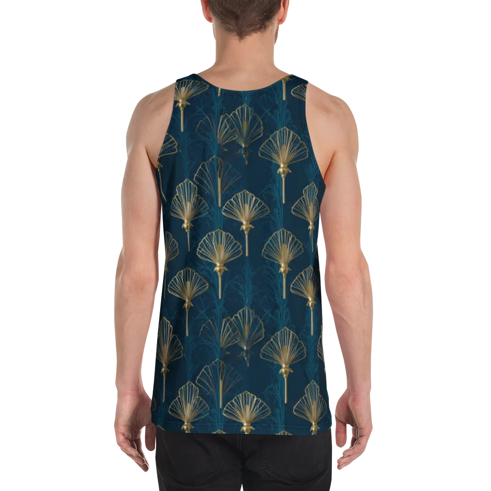 Midnight Folly on Men's Tank Top — Back