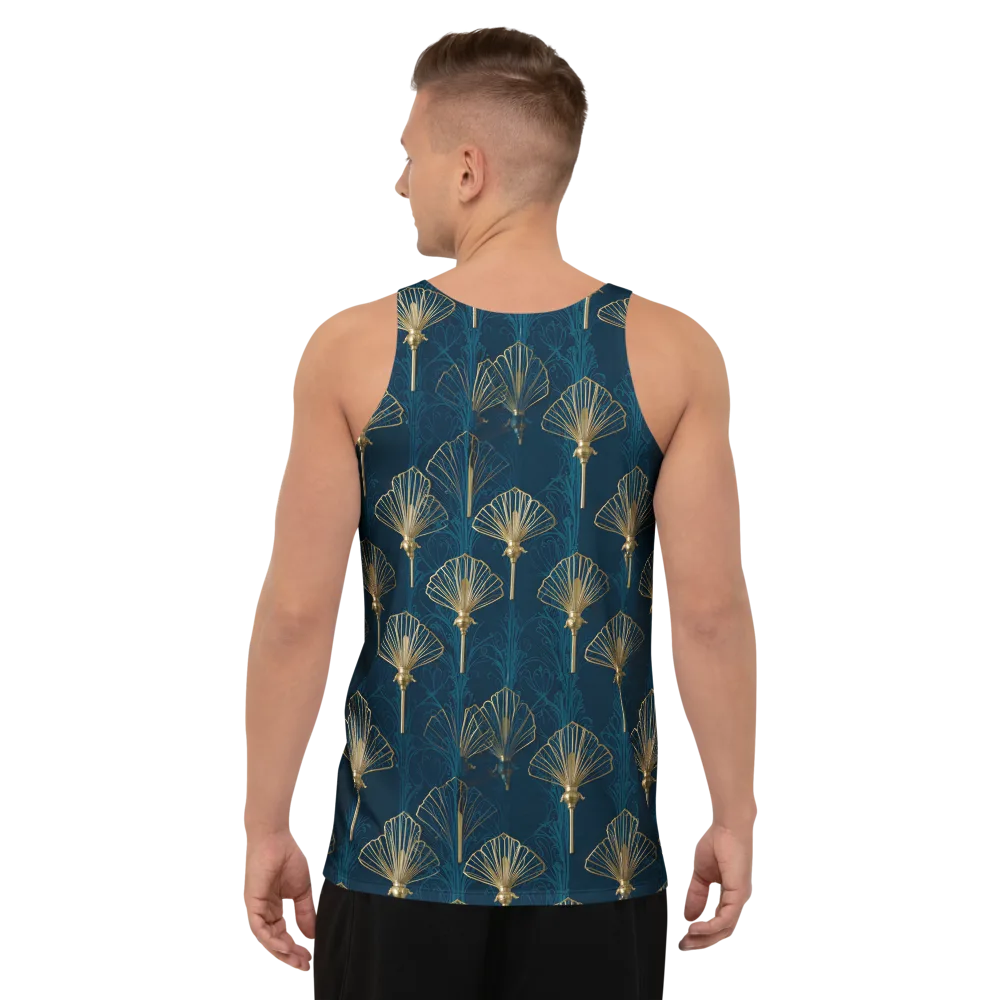 Midnight Folly on Men's Tank Top — Back