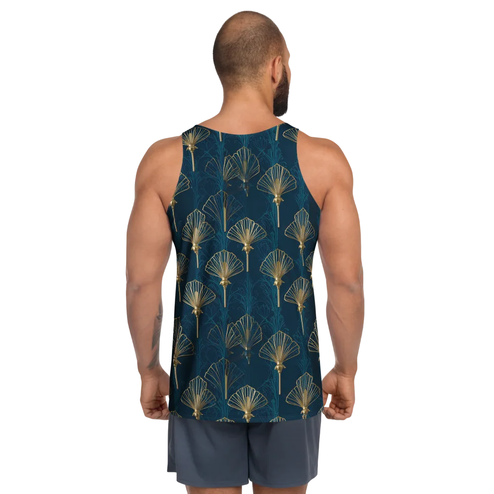 Midnight Folly on Men's Tank Top — Back