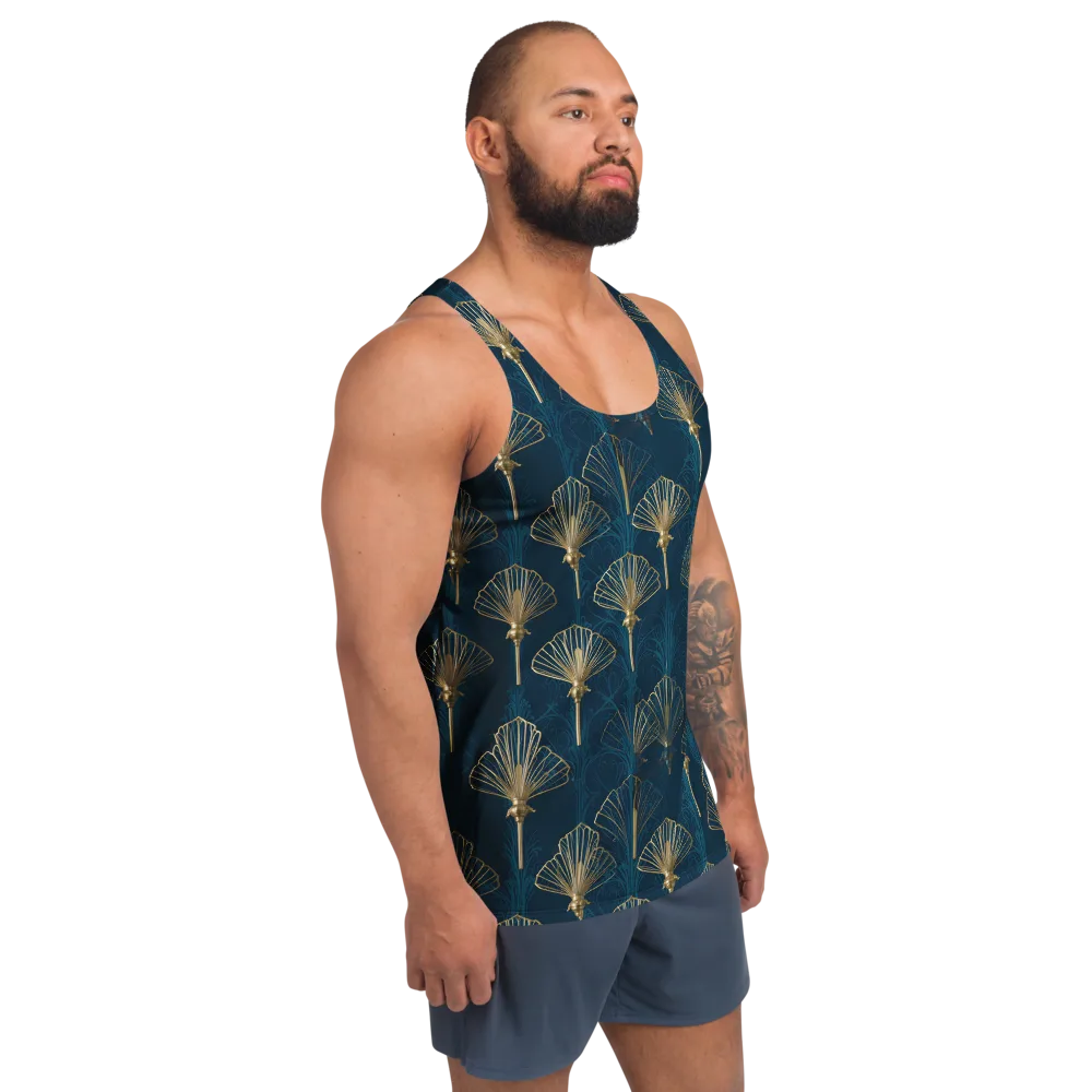Midnight Folly on Men's Tank Top — Right Front