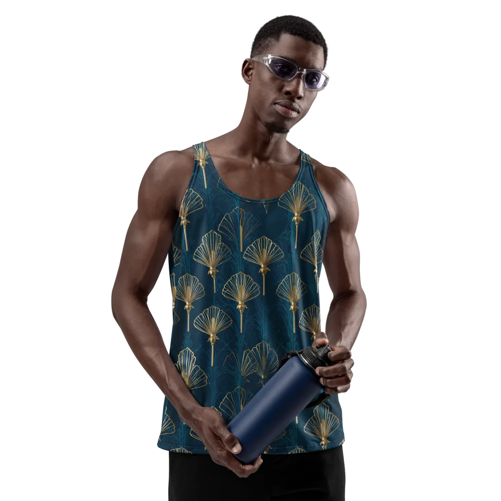 Midnight Folly on Men's Tank Top — Front