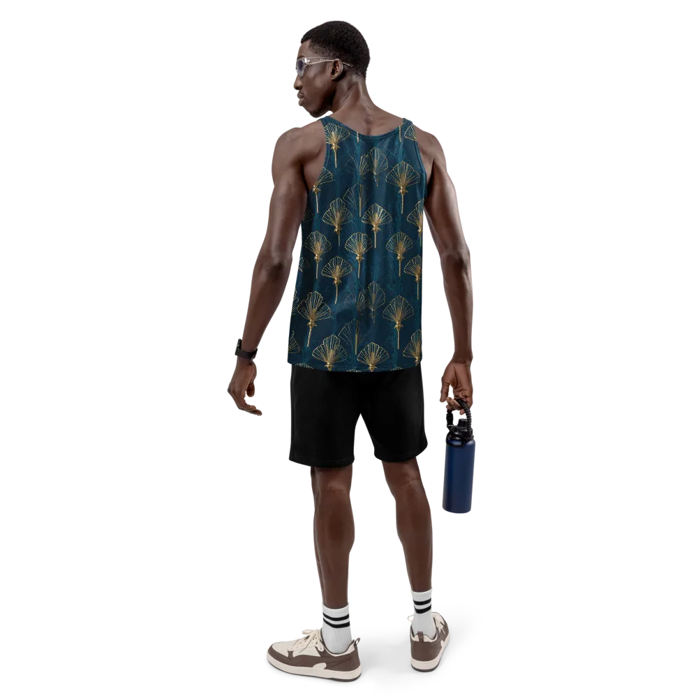 Midnight Folly on Men's Tank Top — Back