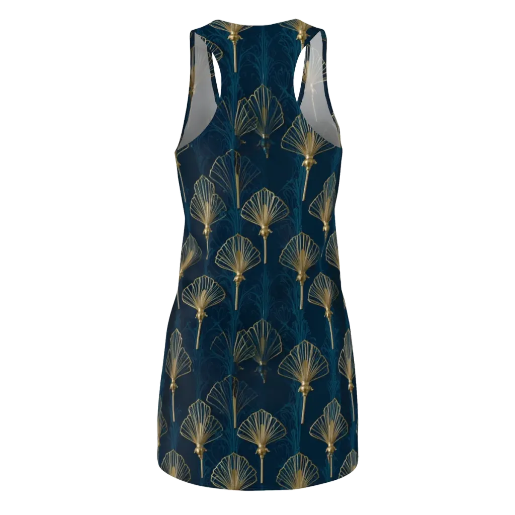 Midnight Folly on Racerback Dress — Back