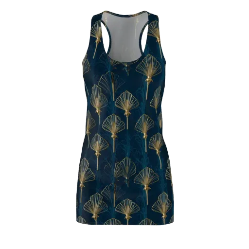 Midnight Folly on a Racerback Dress