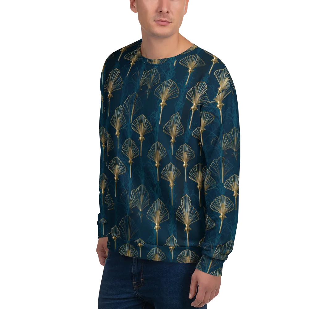 Midnight Folly on Sweatshirt — Left Front