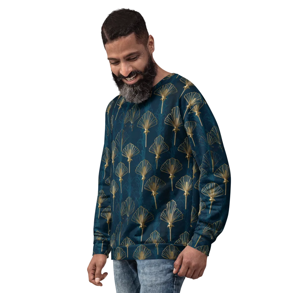 Midnight Folly on Sweatshirt — Left Front