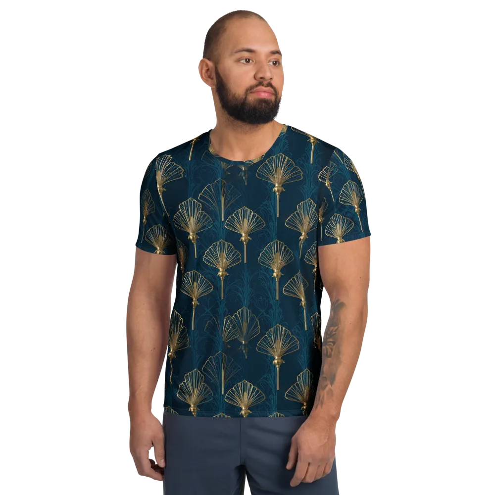 Midnight Folly on Men's Athletic T-Shirt — Front