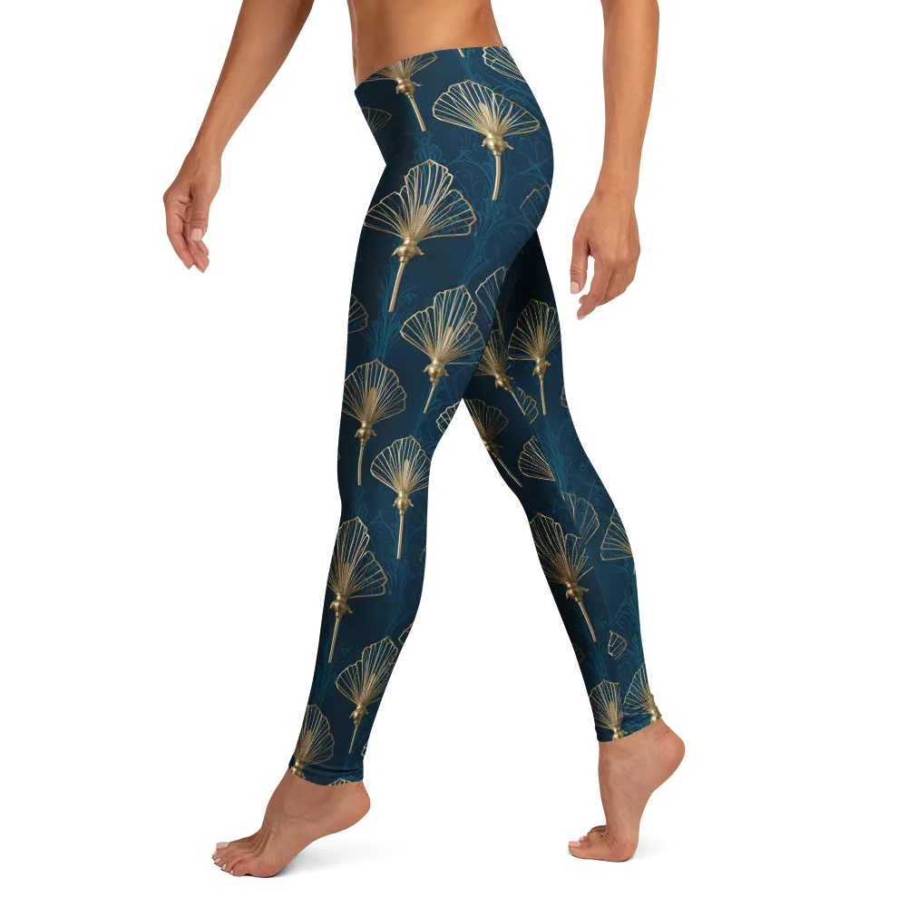 Midnight Folly on Leggings — Left