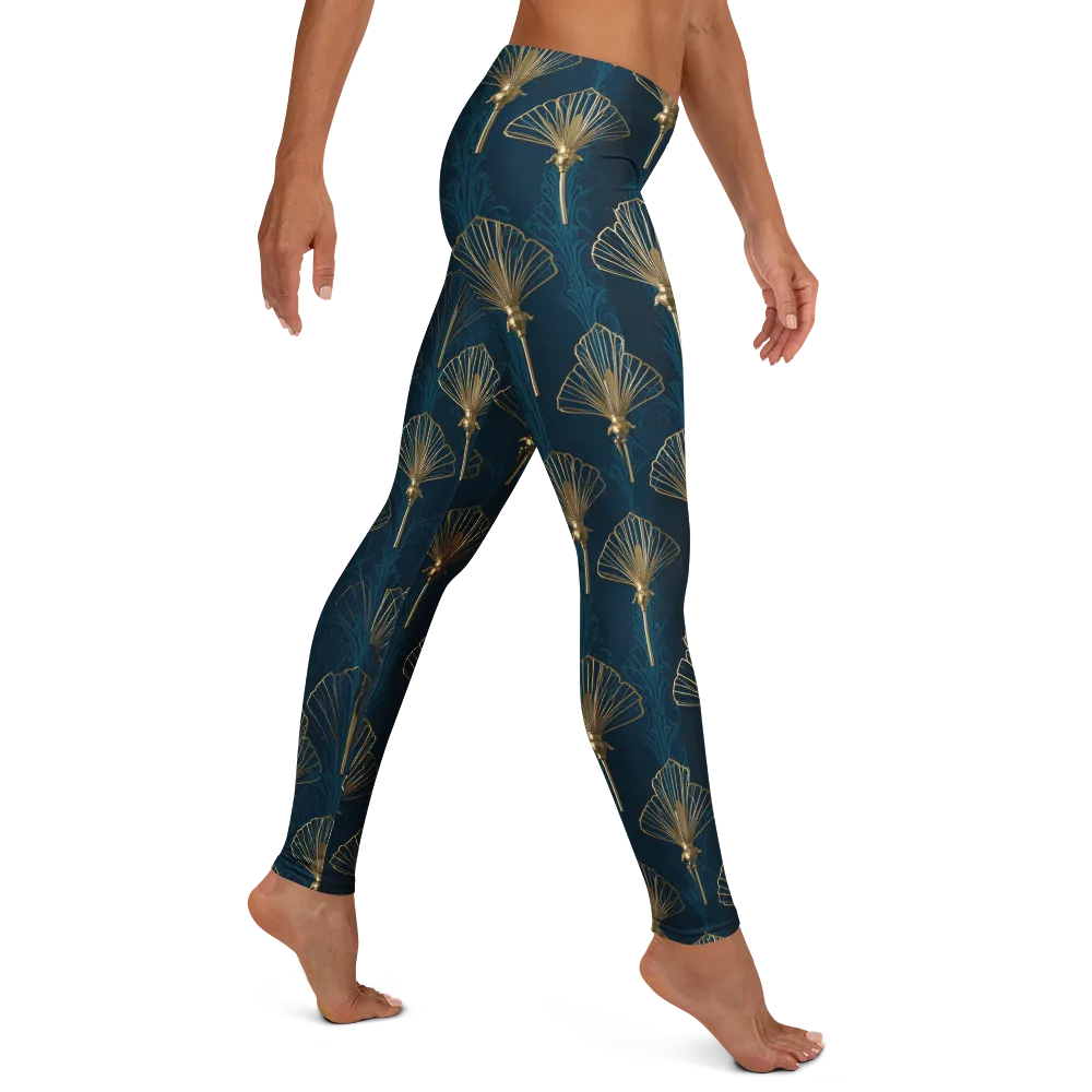 Midnight Folly on Leggings — Right