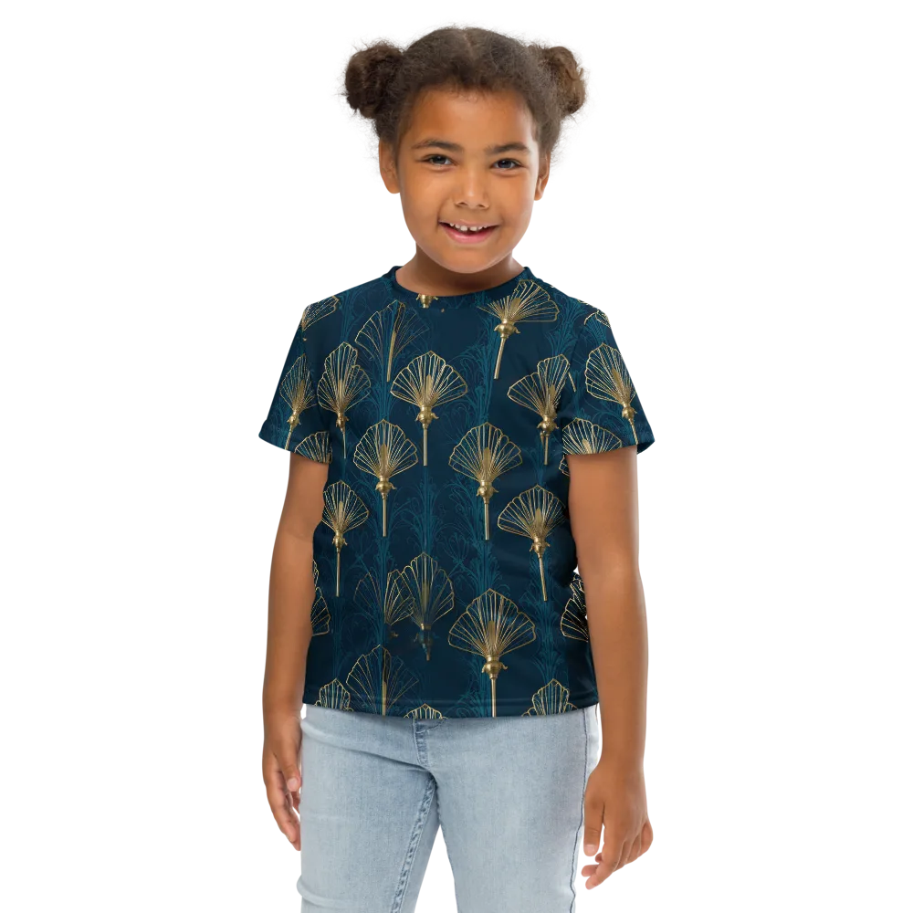 Midnight Folly on Kids Crew Neck T-Shirt — Front