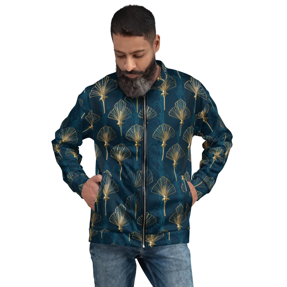 Midnight Folly on Bomber Jacket — Front