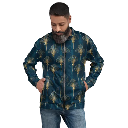 Midnight Folly on a Bomber Jacket